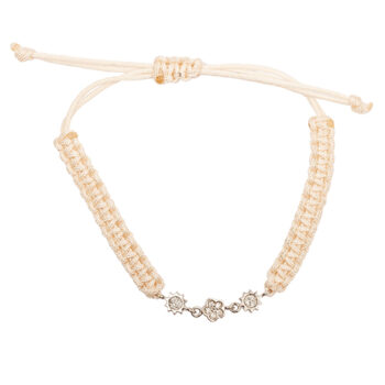 Pulsera Marinal, oro blanco 18 kt