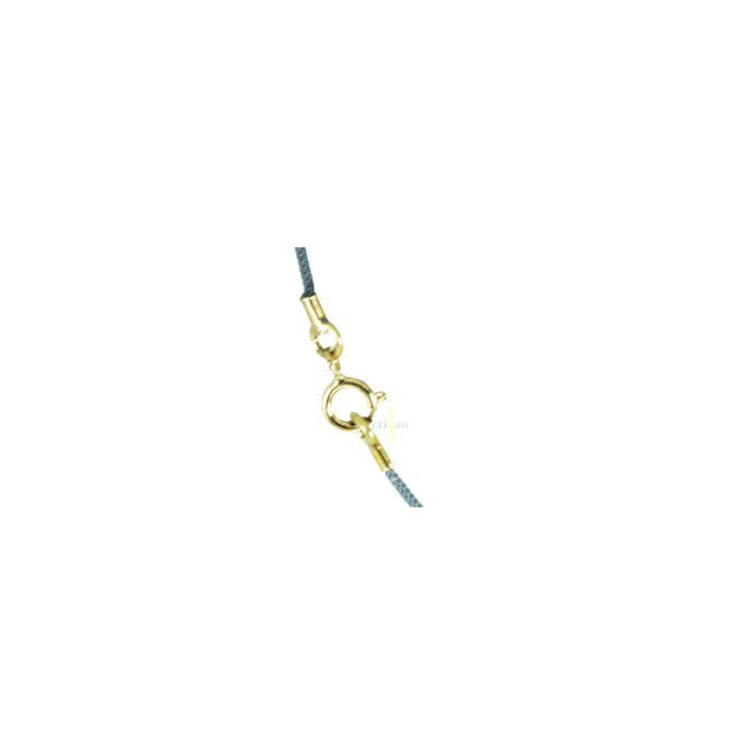 Colgante flor de lys, oro amarillo 18Kt. - Imagen 3
