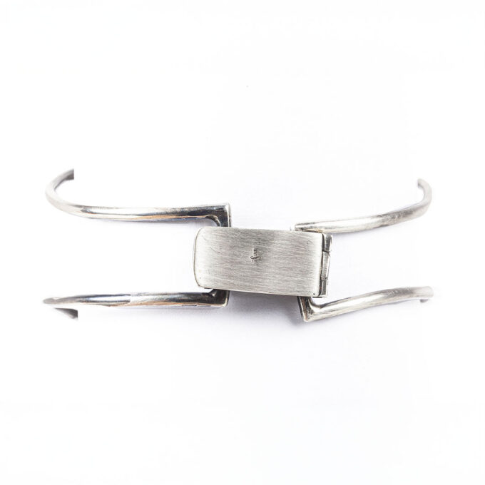Pulsera silex chispa en plata de ley - Imagen 4