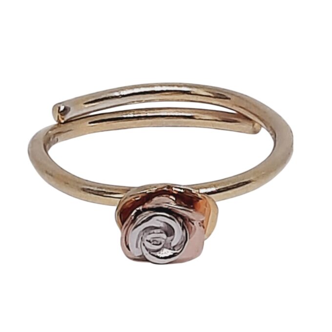 Anillo rosa en plata de ley - Imagen 17