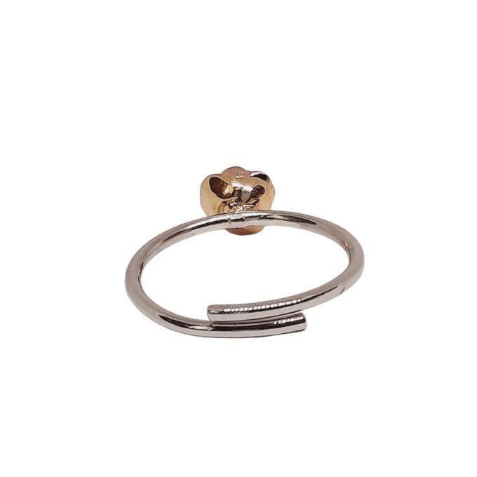 Anillo rosa en plata de ley - Imagen 16
