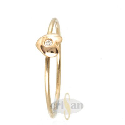 Anillo forja, oro amarillo 18 kt