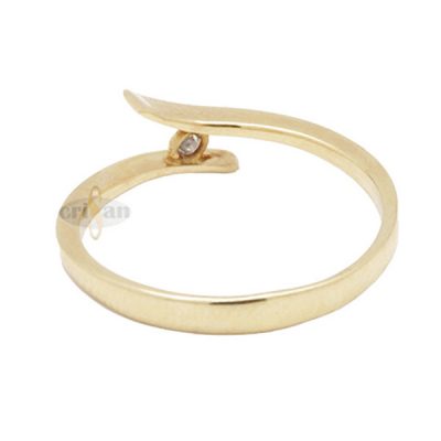 Anillo oro, diamante