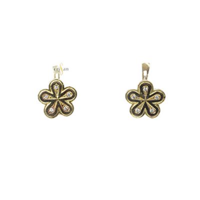 Pendientes Nig, oro amarillo 18 kt