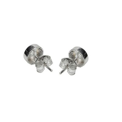 Pendientes Sing, oro blanco 18 kt