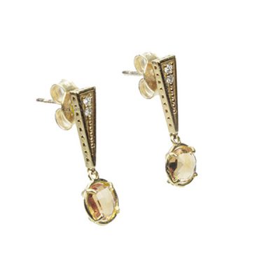 Pendientes Mabel, oro rosa 18 kt