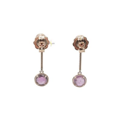 Pendientes Clim, oro rosa 18 kt