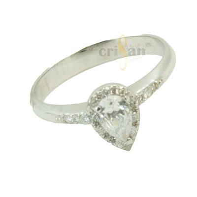 Anillo Figat, oro blanco 18 kt 56089 Figat,