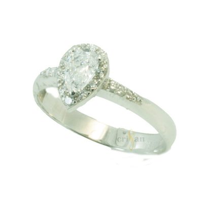 Anillo oro blanco 18 kt 56089 Figat,