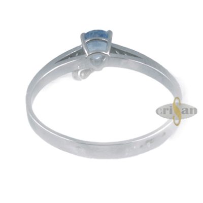 Anillo Millo, oro blanco 18 kt, 56123