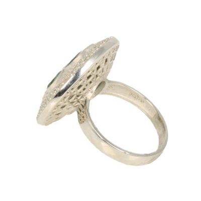 Anillo Maximun, oro blanco 750,